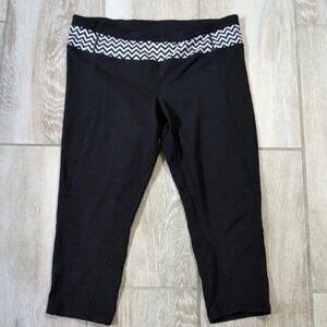 Gap Body Capri Leggings | Gap Body Leggings Capris | Gap Chevron Waist Capris